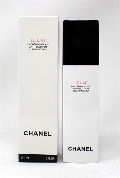 chanel cleanser shoppers|Chanel le lait cleansing milk.